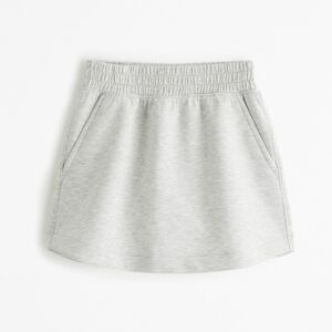 Abercrombie and Fitch YPB neoKNIT Unlined Mini Skirt Grey